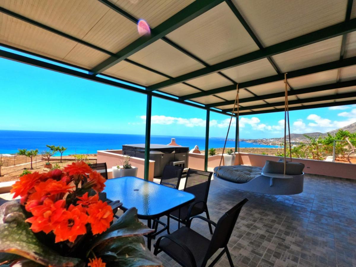 Ardani paradise view villa with jacuzzi Amoopi Bagian luar foto